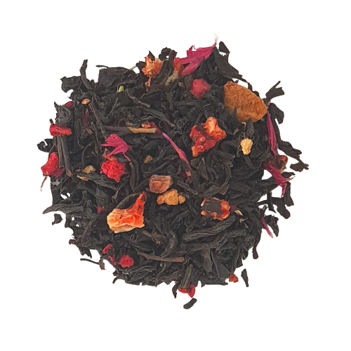 Chaleur des baies rouges (thé noir fruits rouges)