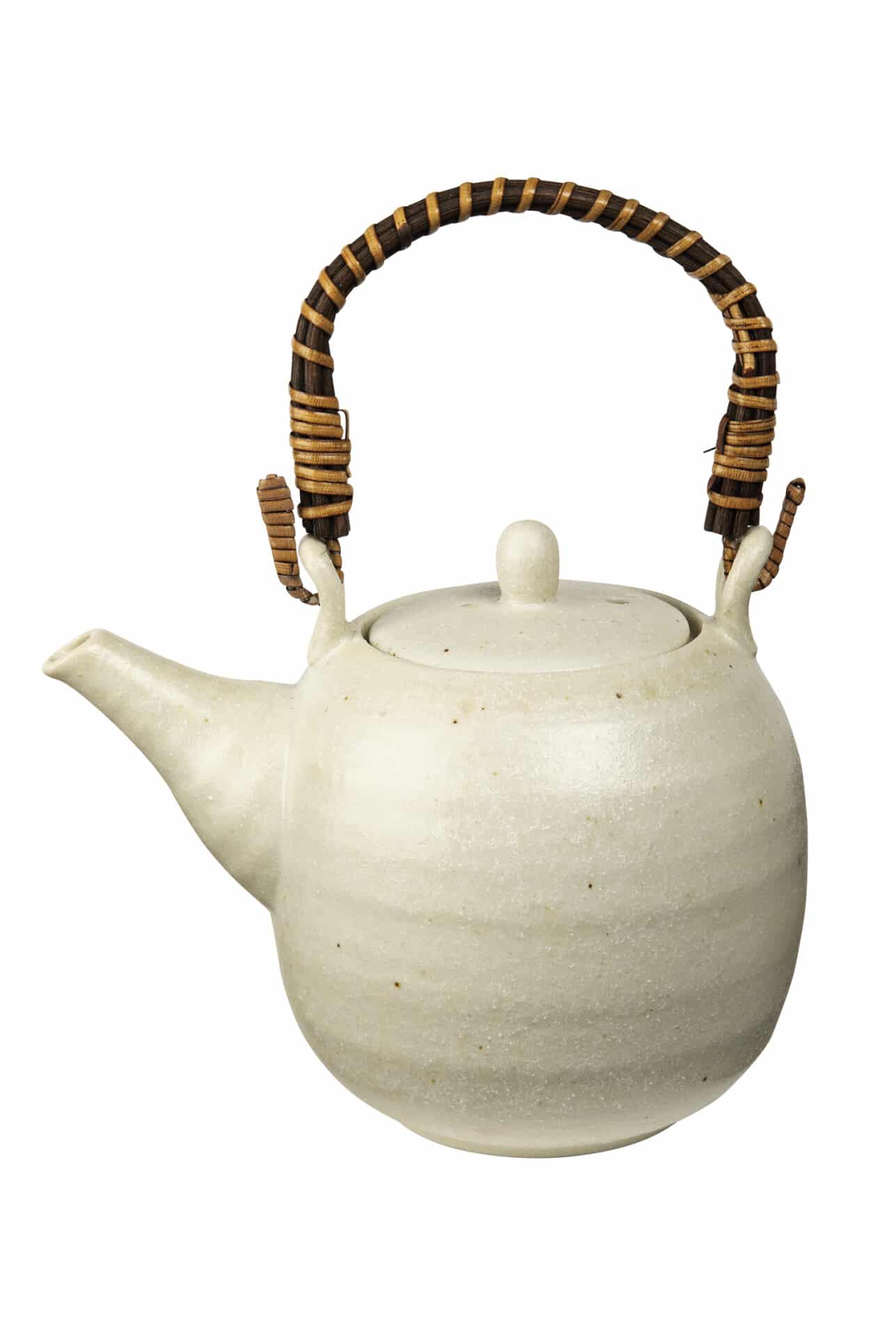 théière japonaise écrue en céramique 0.5l