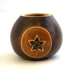 Pot à maté artisanal gravé