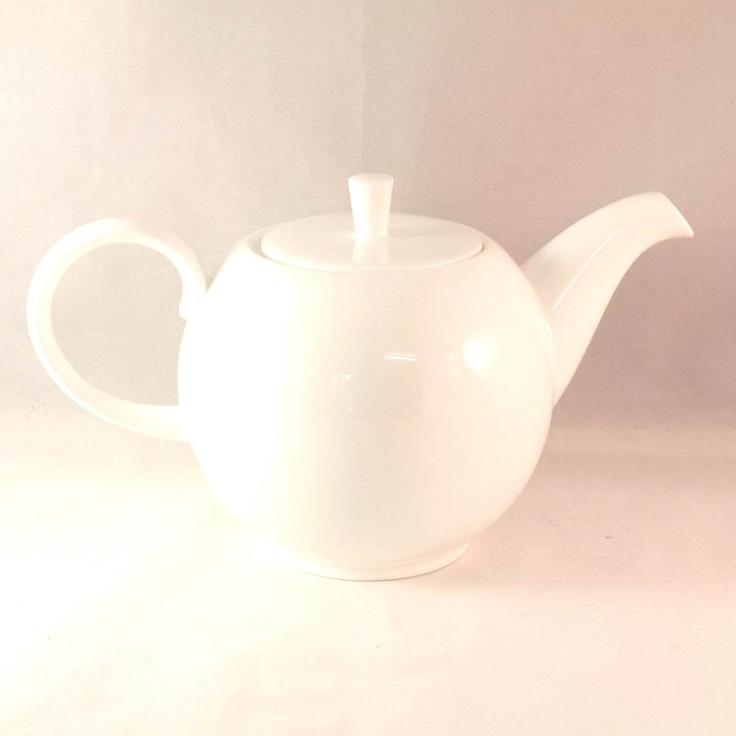 Théière blanche porcelaine fine chinoise